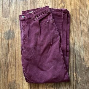 550 relaxed fit tapered leg jean